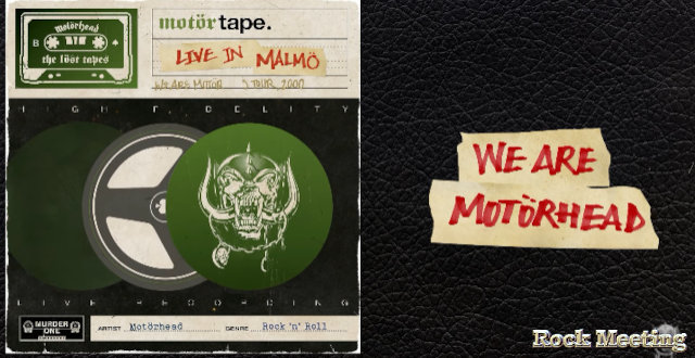 motoerhead the loest tapes vol 3 live in malmoe 2000 nouvel album live en ecoute integrale