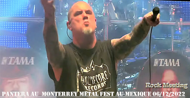 pantera au monterrey metal fest au mexique videos