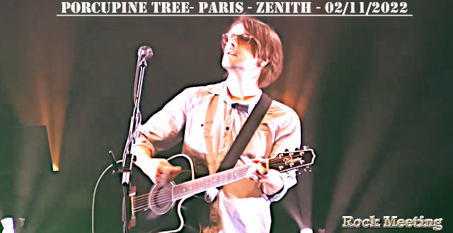 porcupine tree paris zenith 02 11 2022
