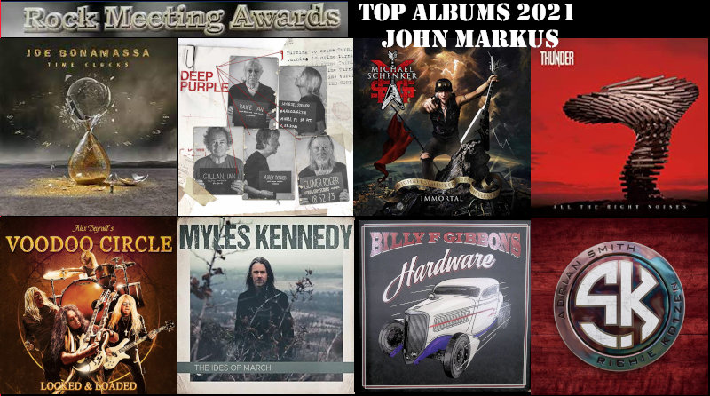 rockmeeting awards top albums 2021 de john markus joe bonamassa deep purple michael schenker group thunder voodoo circle greta van fleet