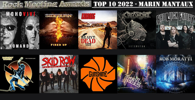 rockmeeting awards top albums 2022 de marin mantaux mohovivi sideburn kardang crashdiet bad luck friday anthony gomes skid row gunshine h e a t rob moratti