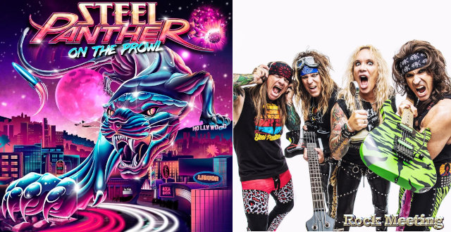 steel panther on the prowl nouvel album never too late video