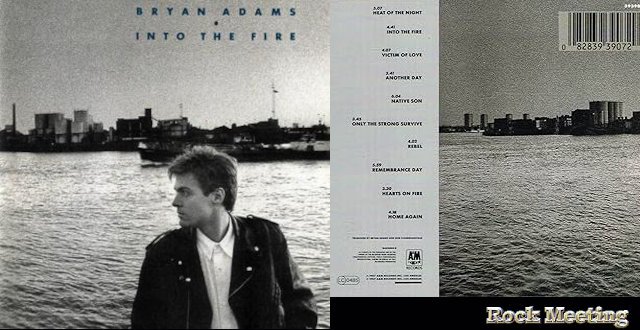 bryan adams into the fire chronique