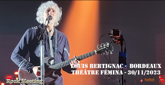 louis bertignac bordeaux theatre femina 30 11 2023 version haut debit