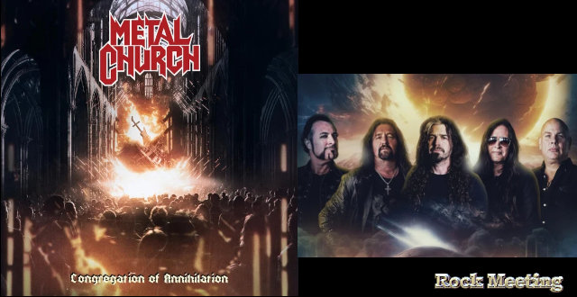 metal church congregation of annihilation nouvel album pick a god and prey single et video