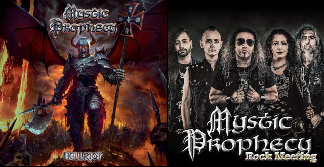 mystic prophecy hellriot nouvel album et video