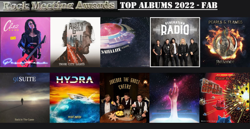 rockmeeting awards top albums 2022 de fab chez kane austin gold kai danzberg generation radio pearls and flames 91 suite hydra jukebox the ghost the midnight cats in space