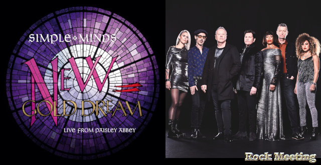 simple minds new gold dream live from paisley abbey chronique