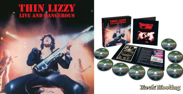 thin lizzy live and dangerous 45th anniversary super deluxe edition 8cd box set