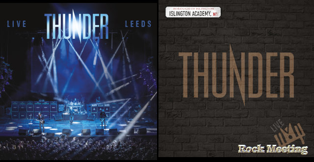 thunder live at islington academy live at leeds 2 nouveaux albums live