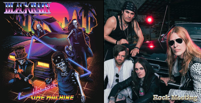 blackrain hot rock time machine nouvel album revolution single et video