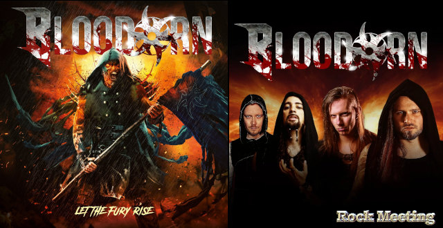 bloodorn let the fury rise 1er album avec nils courbaron de sirenia