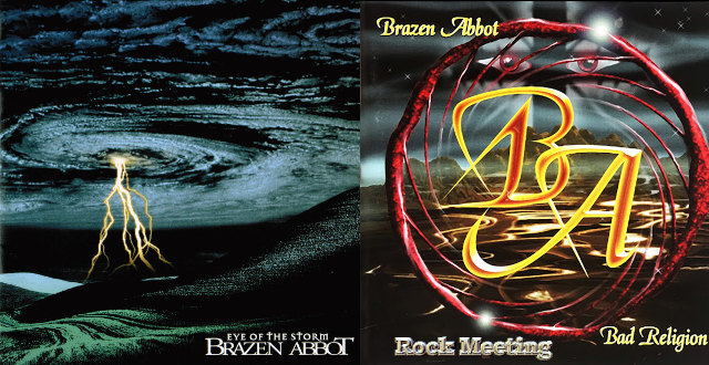 brazen abbot reeditions des albums eye of the storm bad religion avec joe lynn turner thomas vikstroem goeran edman