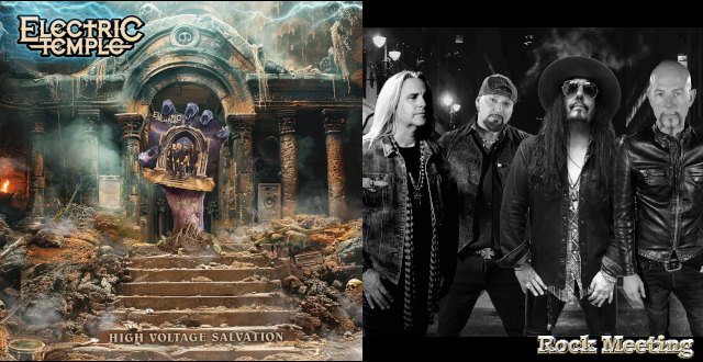 electric temple high voltage salvation nouvel album big black hole video