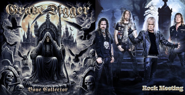 grave digger bone collector nouvel album kingdom of skulls video