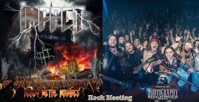 impact heavy metal maniacs video et single