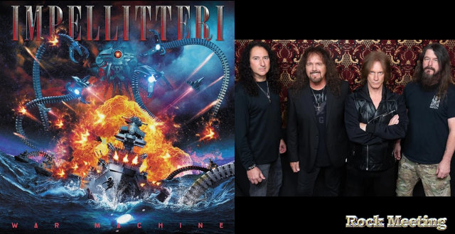 impellitteri war machine le nouvel album avec la nouvelle recrue le batteur de slayer paul bostaph