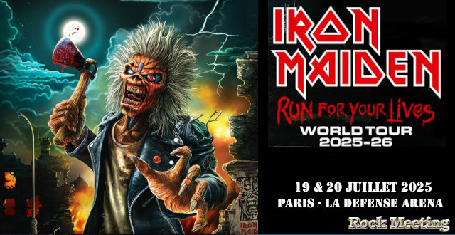 iron maiden paris la defense arena de nanterre 19 20 juillet 2025 avatar