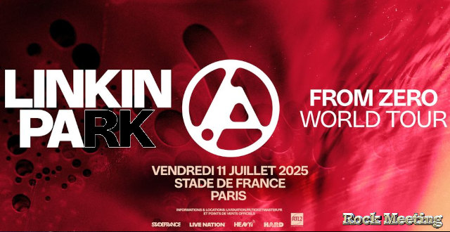 linkin park 2025 paris stade de france 11 juillet