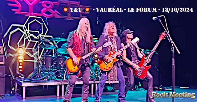 live report du concert de y t hier au forum de vaureal du vendredi 18 octobre 2024