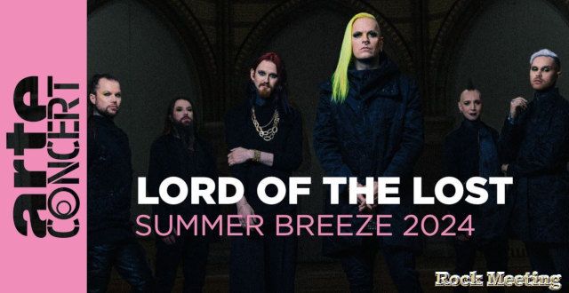 lord of the lost summer breeze open air 2024 video arte de tout le concert