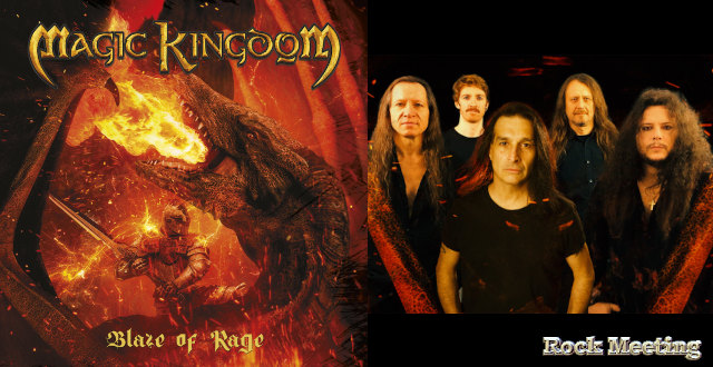 magic kingdom blaze of rage nouvel album undead at the gates single