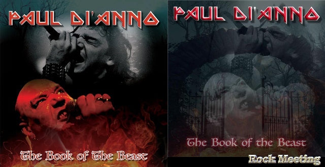 paul di anno the book of the beast nouvel album avec de nouvelles versions de remember tomorrow et wrathchild