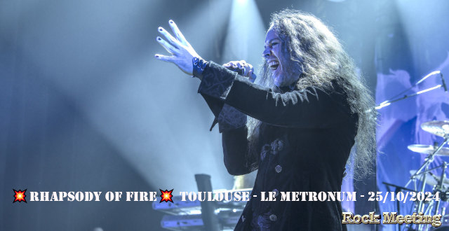 rhapsody of fire tournee 2024 toulouse 25 10 2024