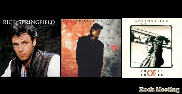 rick springfield livin in oz 1983 tao 1985 rock of life 1988