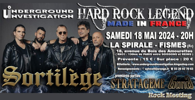 sortilege stratageme gang hard rock legend festival la spirale fismes 18 05 2024 videos des 3 concerts complets