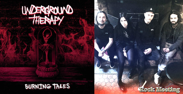 underground therapy burning tales nouvel album release party toulouse salle le 9 14 juin 19h30 neo rock metal