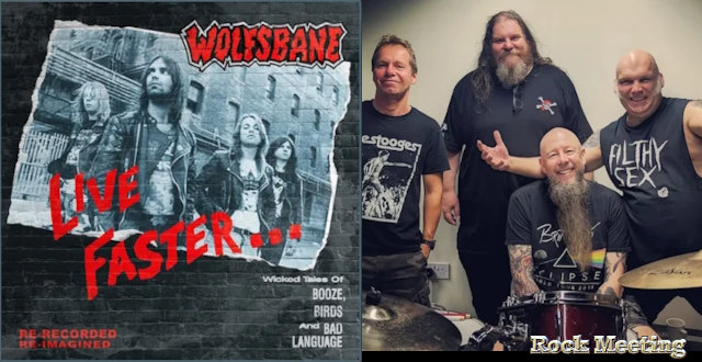 wolfsbane live fasterva sortir une version reenregistree de son premier album sous le nouveau titre