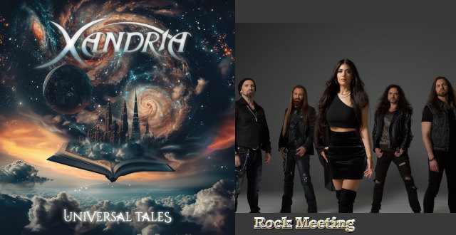 xandria universal tales nouvel ep no time to live forever video