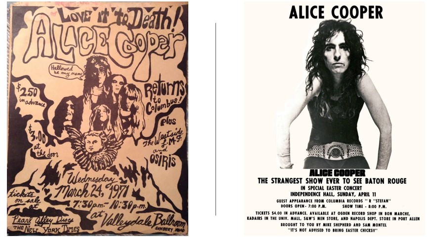 Alice Cooper Love it to death pub