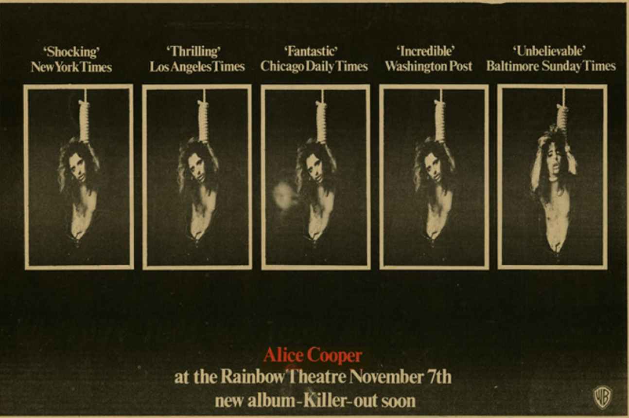 Alice cooper Killer pub Alice cooper Killer pub