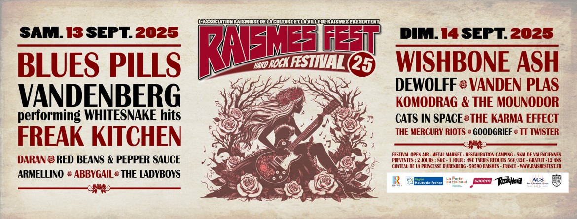 Raismes fest affiche 25