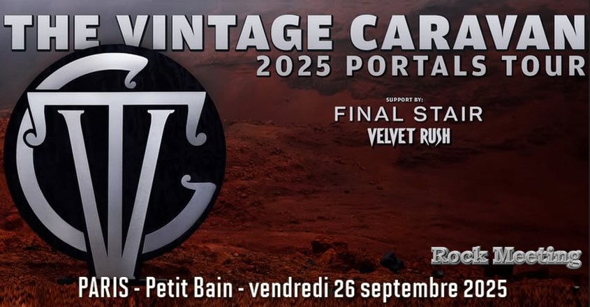 The Vintage Caravan concert petit bain
