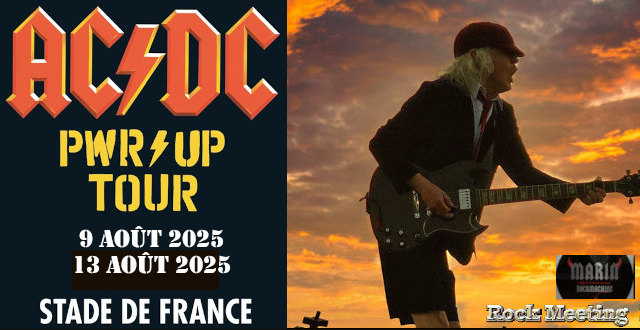 ac dc paris stade de france 9 et 13 aout 2025