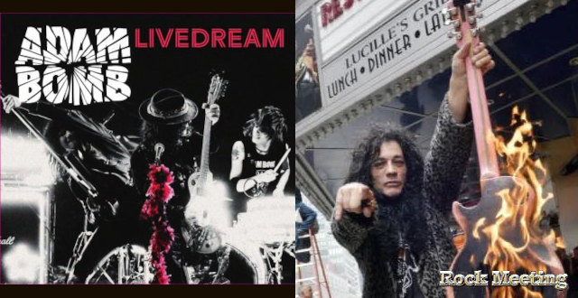 adam bomb livedream nouvel album live i want may heavy metal video