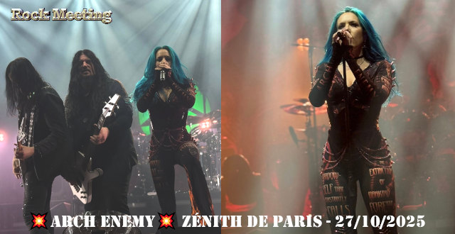 arch enemy eluveitie amorphis gatecreeper zenith de paris 27 10 2025 european blood dynasty 2025 tour