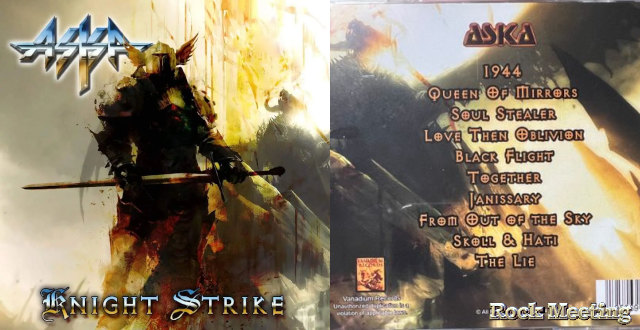 aska knight strike nouvel album 1944 video