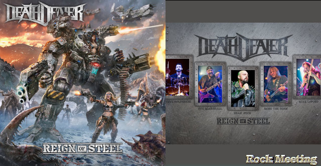 death dealer reign of steel nouvel album we three kings le tube heavy metal de noel revisite