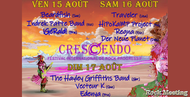 festival crescendo saint palais sur mer esplanade du concie 15 16 et 17 aout 2025