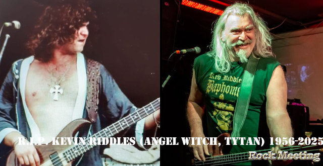 kevin riddles le bassiste originel d angel witch est mort