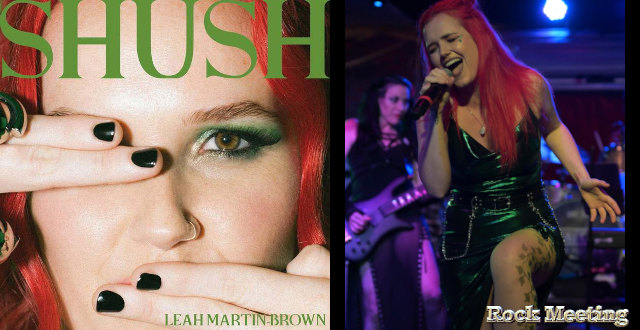 leah martin brown shush single et video