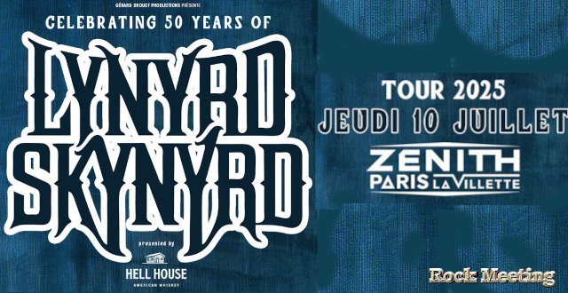 lynyrd skynyrd paris zenith 2025