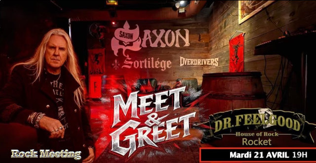 meet greet saxon sortilege overdrivers paris doctor feelgood rocket 21 04 2026