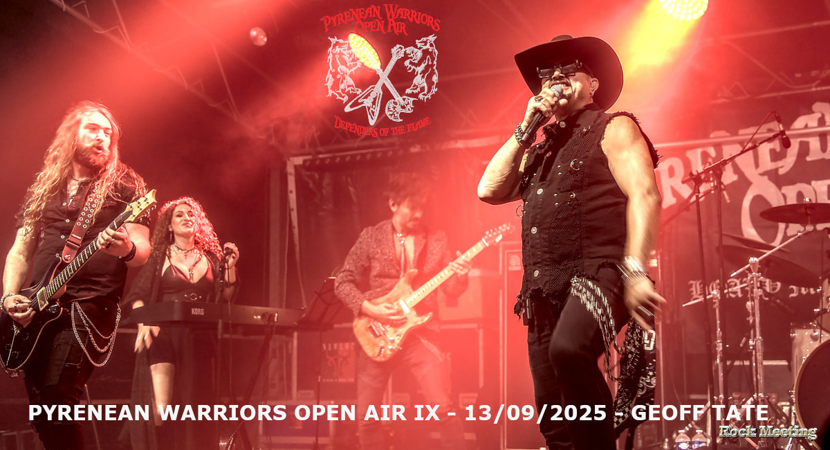 pyrenean warriors open air ix 13 09 2025 geoff tate star rider blind wisdom