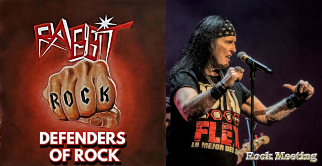 rabbit defenders of rock nouvel album avec le 1er chanteur d ac dc dave evans qui a reforme rabbit pour son 50eme anniversaire