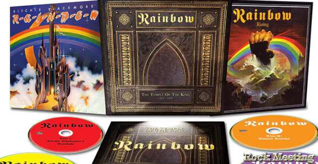 rainbow the temple of the king 1975 1976 coffret 9 cd sortie prevue en mars rainbow the temple of the king 1975 1976 coffret 9 cd sortie prevue en mars